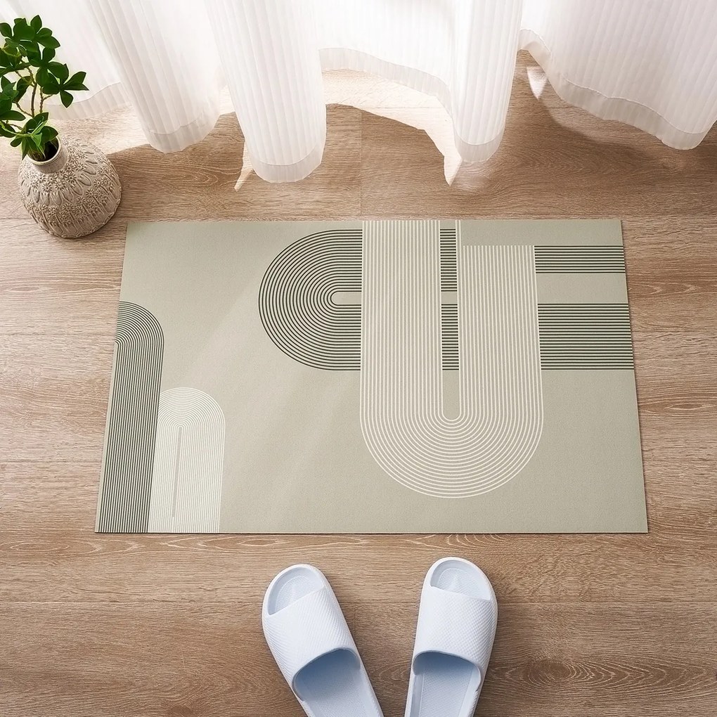 4Home Absztrakt fürdőszobai szőnyeg, 50 x 80 cm, 50 x 80 cm