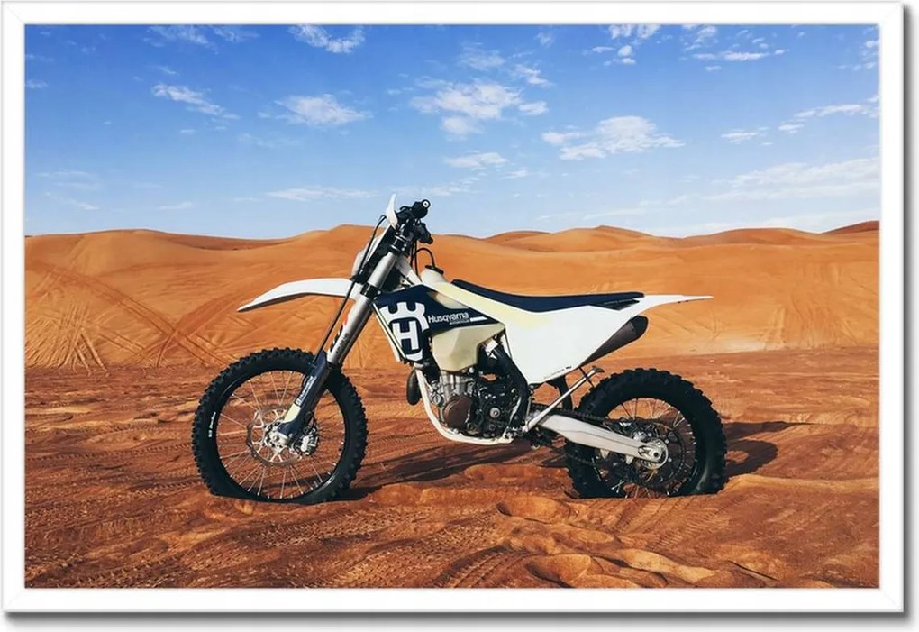 Poszterek keretben 60x40 Motocross Motorkerékpár Motor