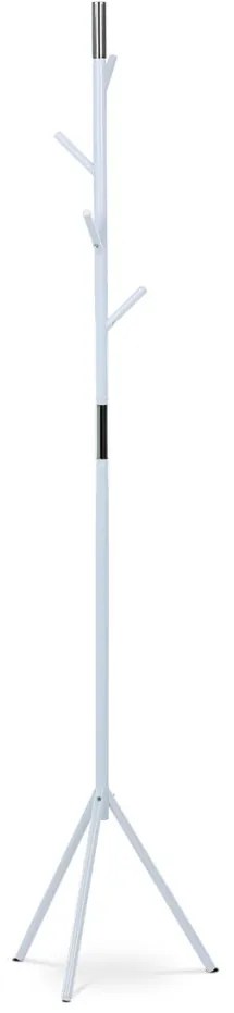 Modern Állófogas, magasság 179 cm, fém szerkezet, matt fehér lakk, teherbírás 6 kg