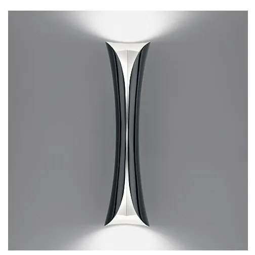 Artemide 1373010A - Fali lámpa CADMO 2xGU10/10W/230V fekete