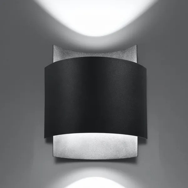 Fali lámpa IMPACT 1xG9/40W/230V fekete