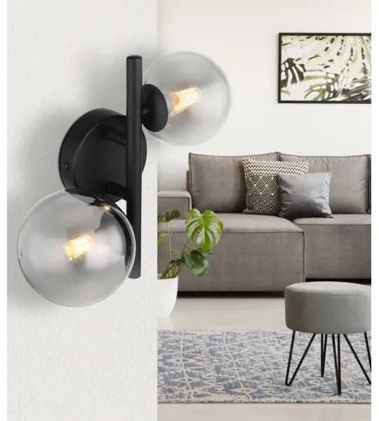 Globo 56133-2W - LED Felületre szerelhető csillár RIHA 2xG9/3W/230V