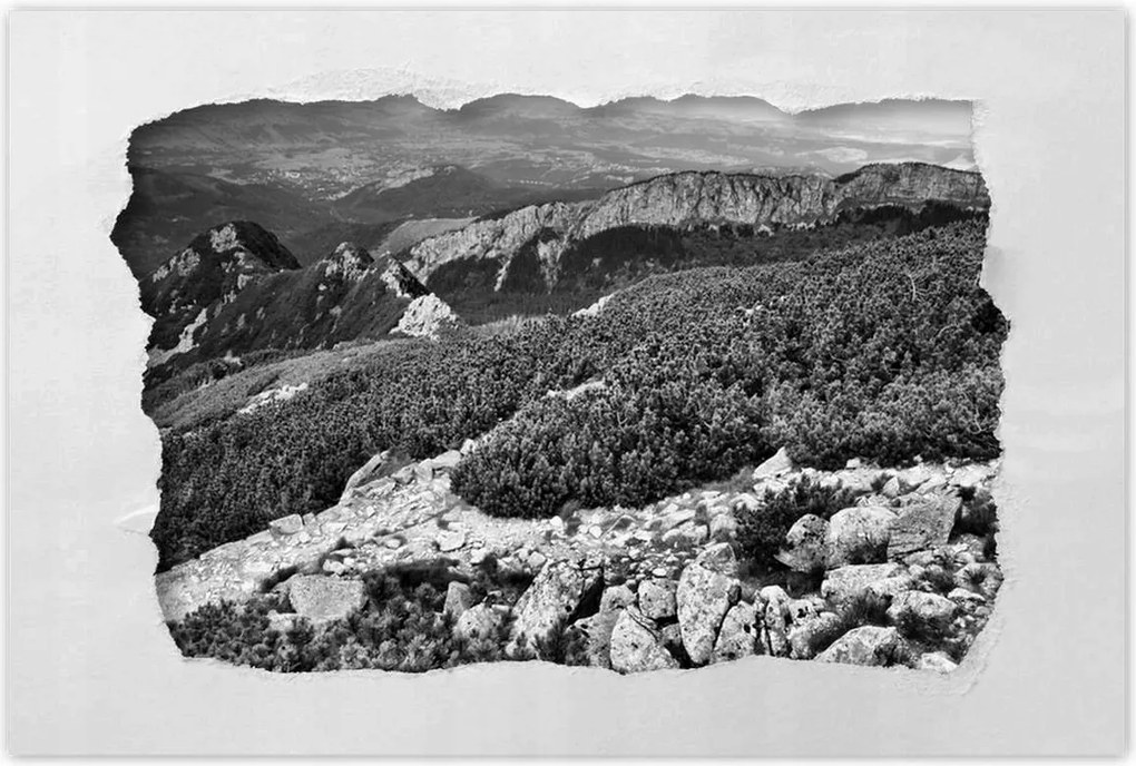 Poszterek 90x60 Tátra Lengyel hegyek Kilátás