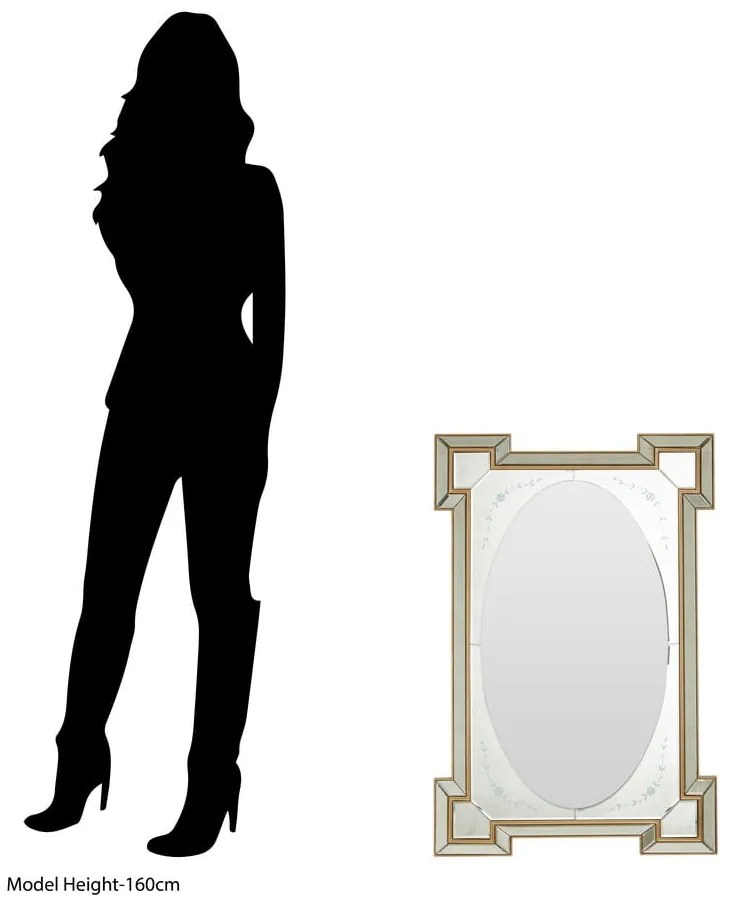 Fali tükör 80x120 cm – Premier Housewares