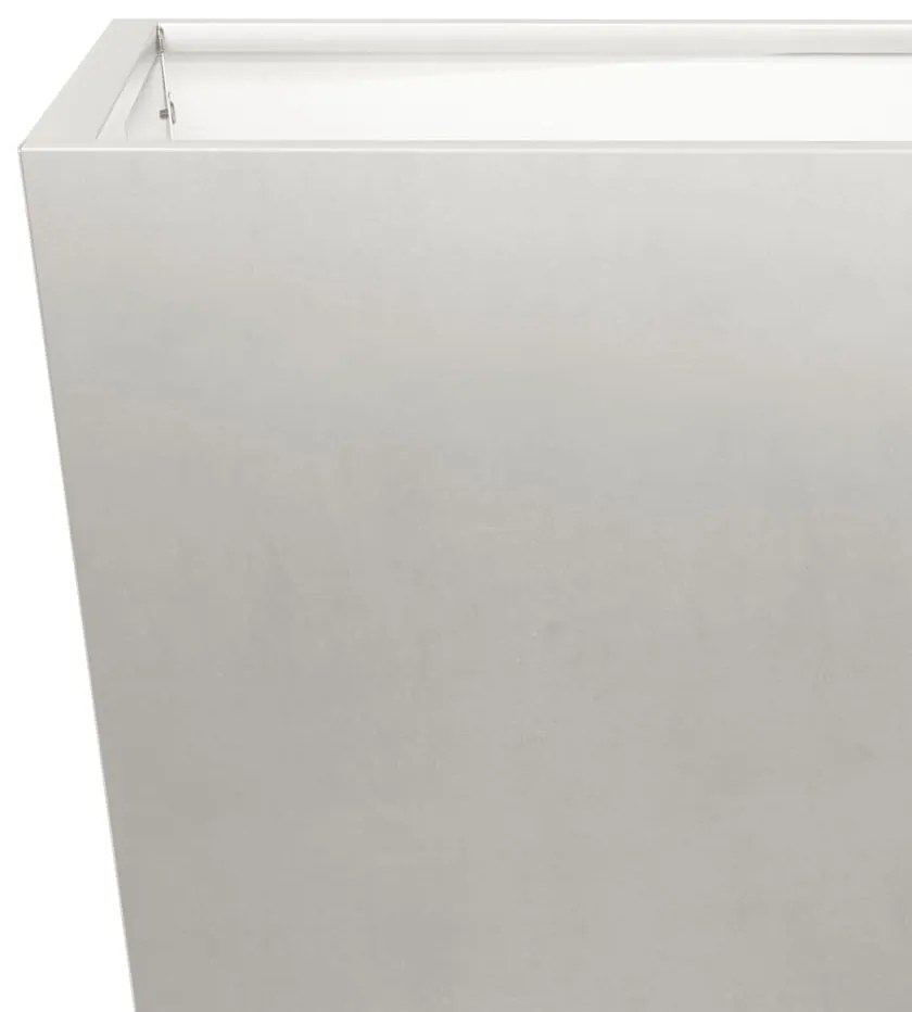 rozsdamentes acél kerti virágtartó 50 x 50 x 50 cm