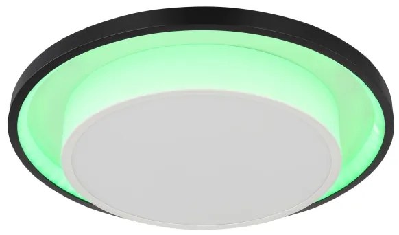 Globo 41390-21 - MORGAN LED RGBW mennyezeti lámpa, 21W, távirányítóval