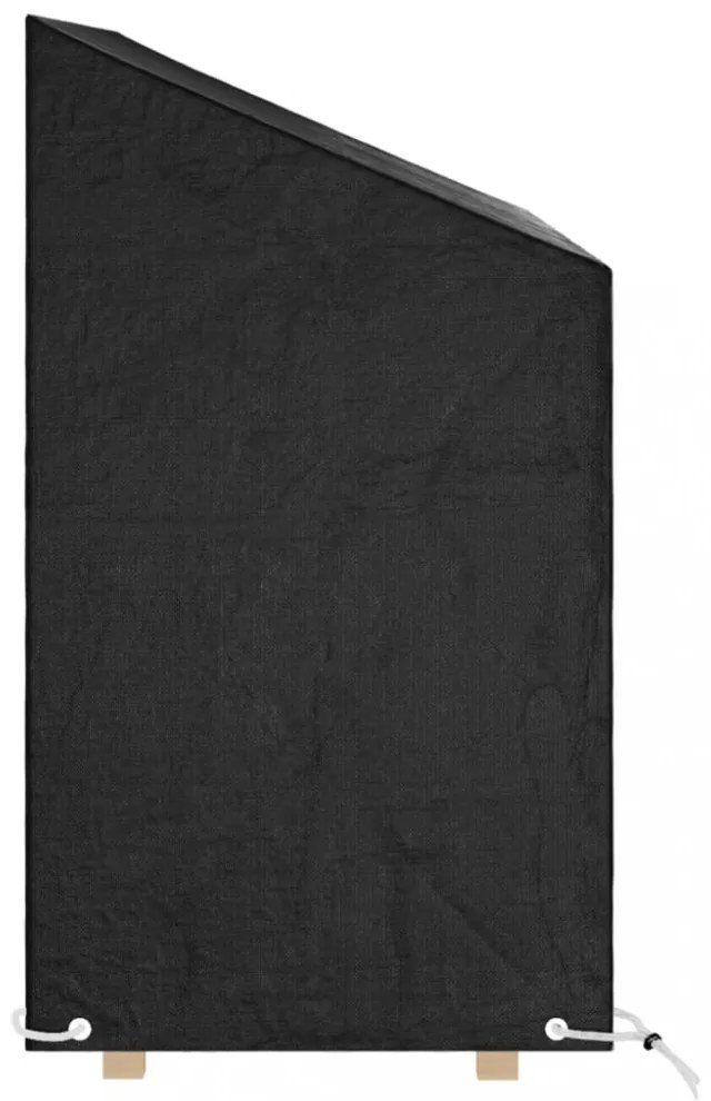 2 db polietilén kerti pad huzat 8 fűzőlyukkal 130x70x70/88 cm