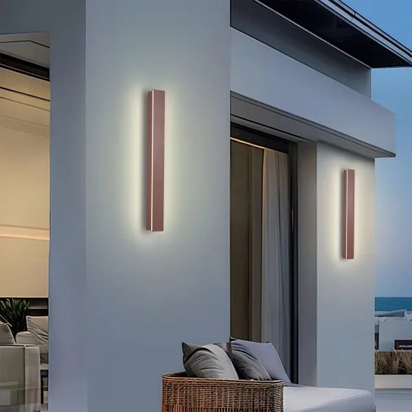 BRILAGI -LED kültéri fali lámpa LINEAR LED/12W/230V 3000K IP65 50 cm barna CRI 90