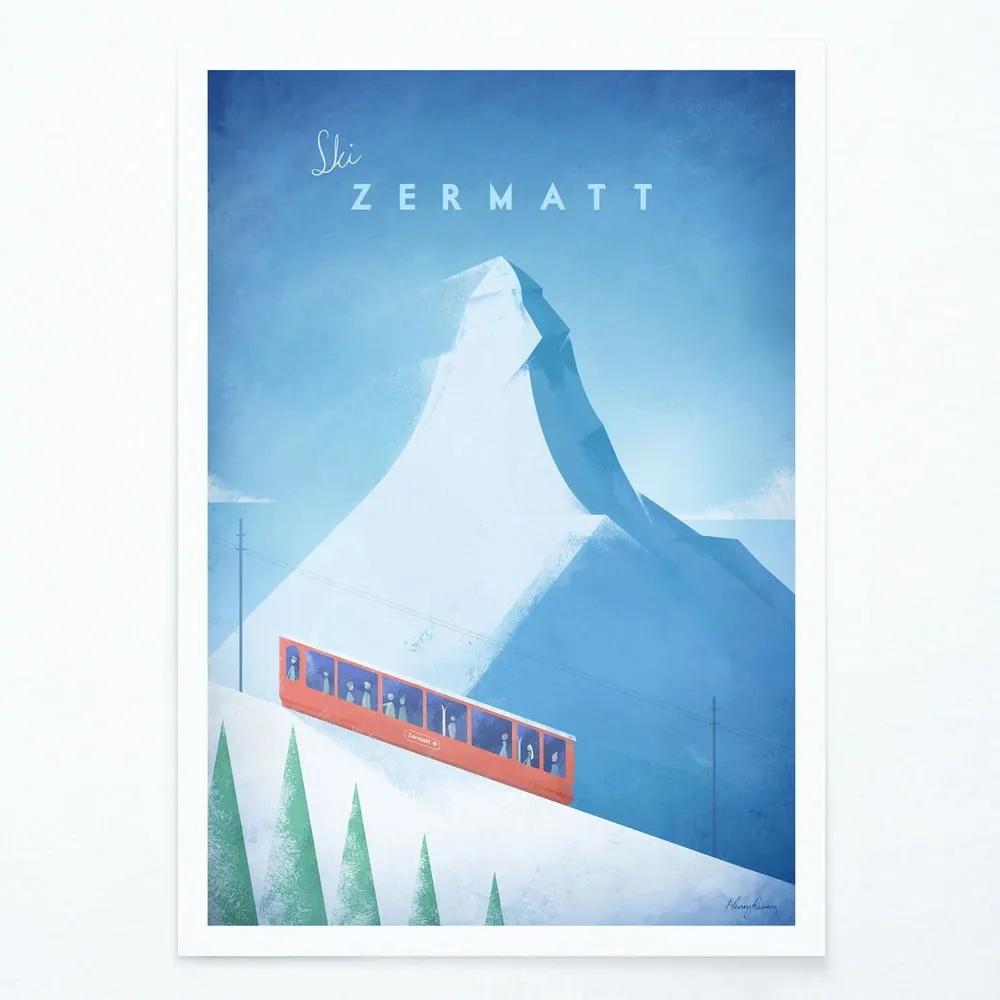 Zermatt poszter, A2 - Travelposter