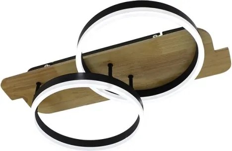 LED Dimmelhető mennyezeti lámpa LED/70W/230V 3000-6500K + távirányítás
