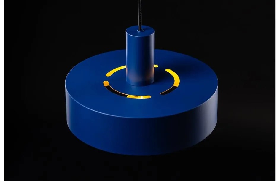 Lámpa Mennyezeti lámpatest SELVIA II, 6010, max. 250V, 50/60Hz, 1*E27, max.40 W, IP20, átmérő 30 cm, sötétkék