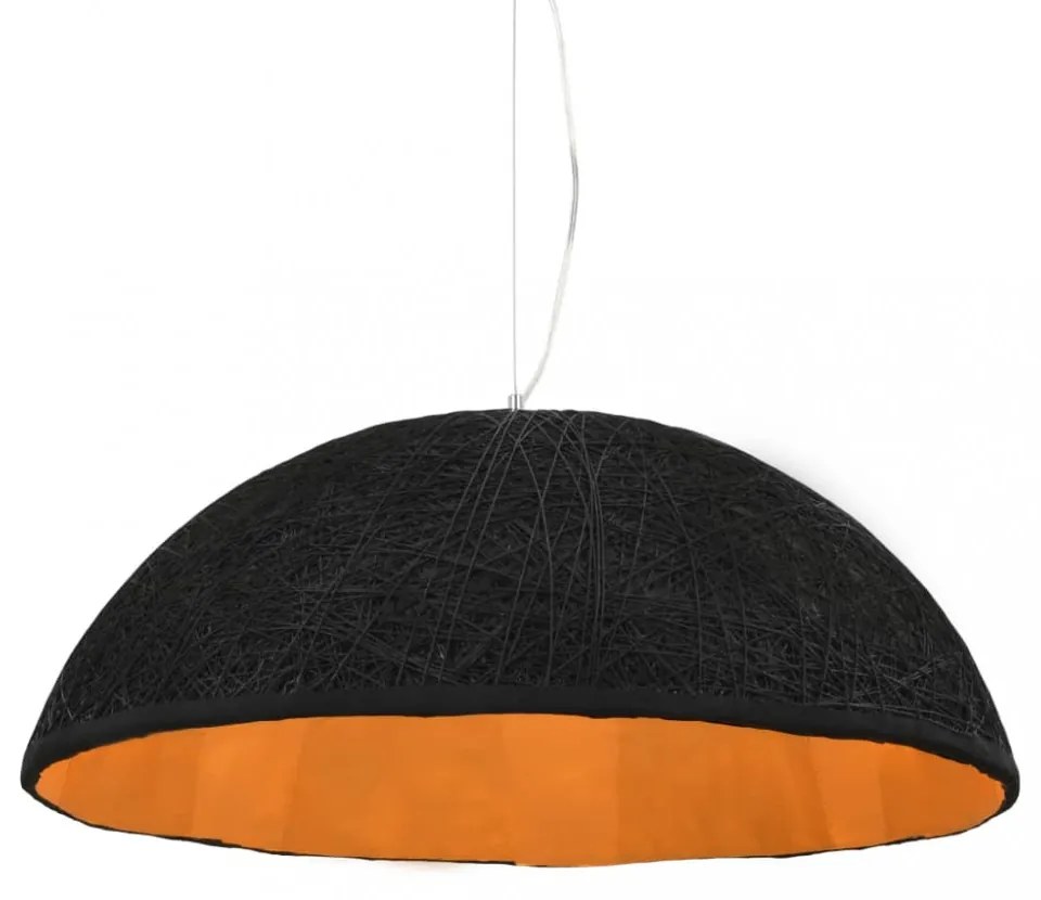 fekete-arany függőlámpa Ø70 cm E27