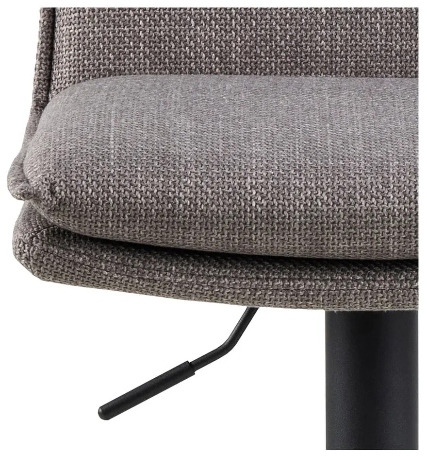 Szürke forgó bárszék szett 2 db-os 107 cm Flynn – Actona