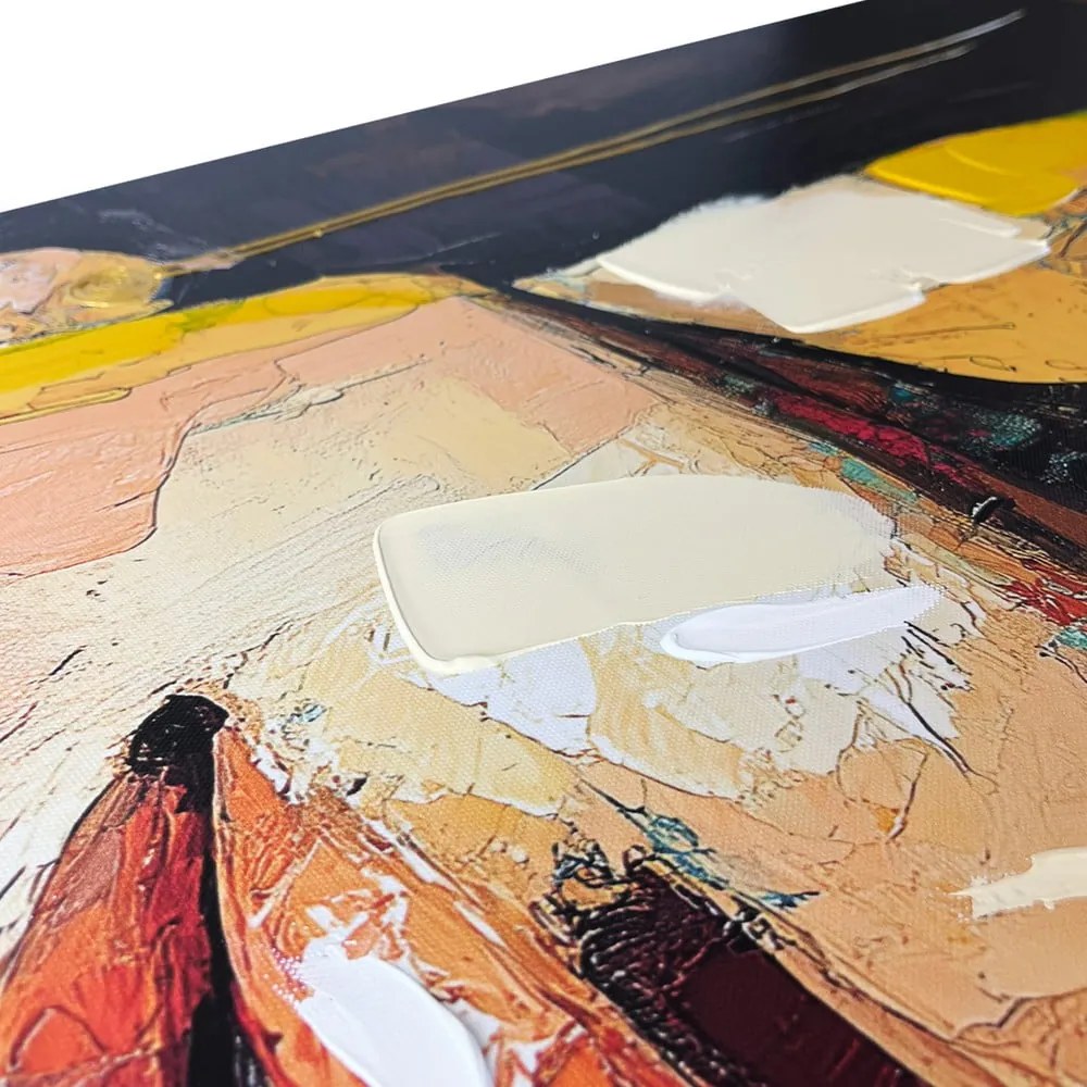 Kép kézzel festett részletekkel 70x100 cm Vivian – Styler