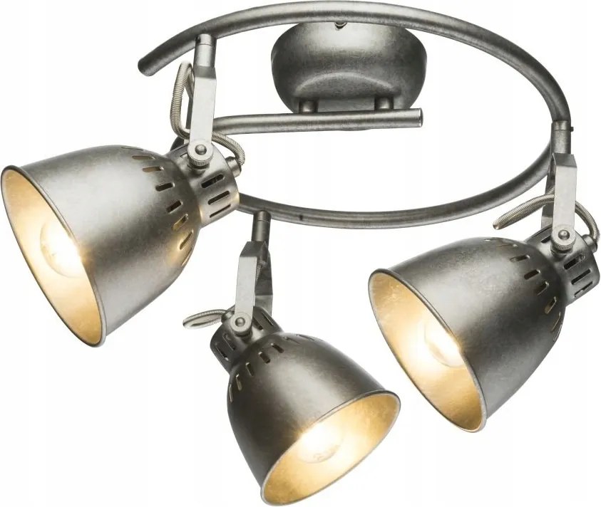 Hernan reflektor lámpa ezüst-szürke 3xE14 40W Globo Lighting