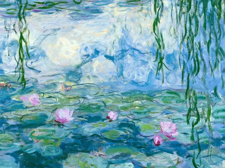 Reprodukció Tavirózsák, Claude Monet