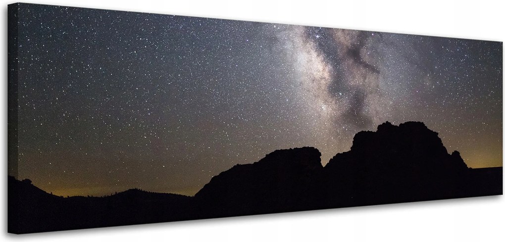 Vászonkép Kozmosz Csillagok Galaxis Köd Természet Csillagászat 120x40