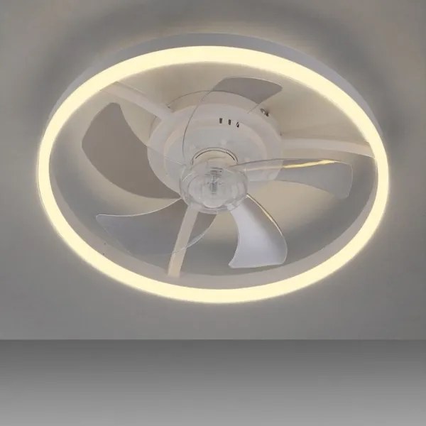JUST LIGHT. 14624-16 - LED mennyezeti ventilátor világítással RITA LED/22W/230V + távirányító