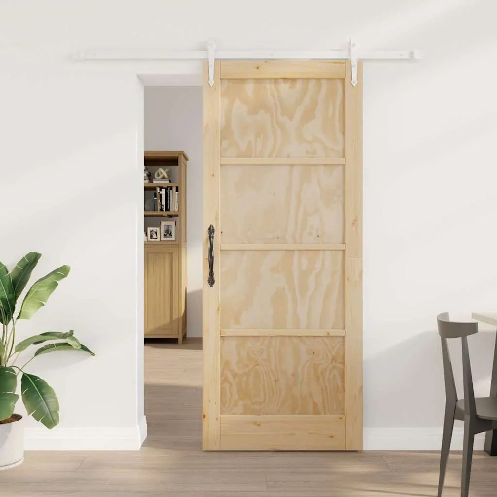 Csúszó ajtó Egyéb ORKDAL Természetes és fehér 83 x 202 cm
