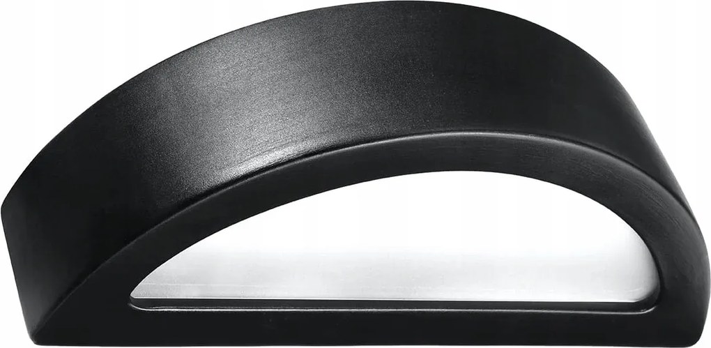 Sollux Lighting Fali lámpa Atena Fekete Kerámia 60W E27 Modern