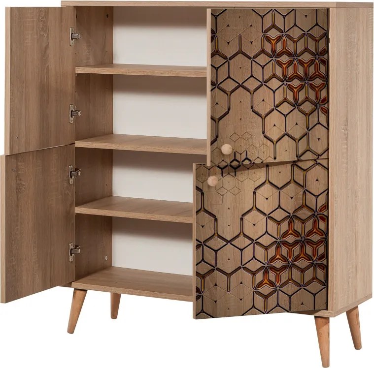 Konyhaszekrény, 95 cm – Multilux-720