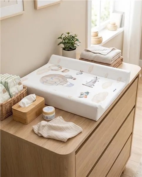 Pelenkázó lap Baby Mix Balloon 47x70cm