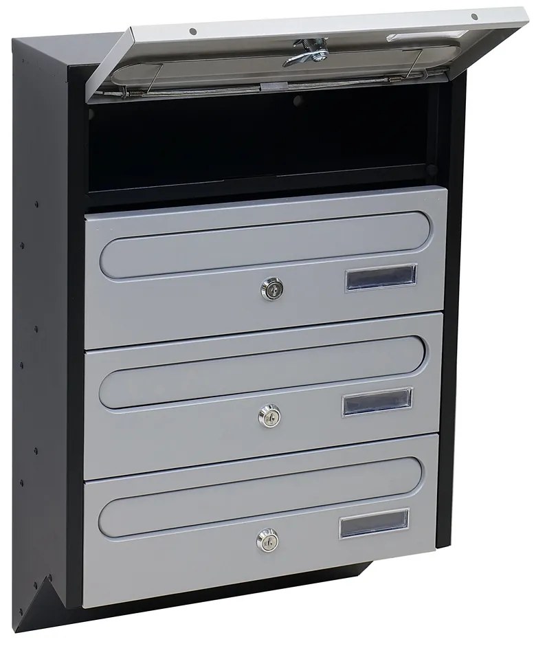 Postaláda BK 04, ezüst