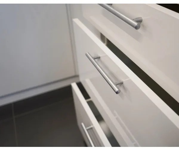 CELESTE konyhasor 180 cm magasfényű fehér