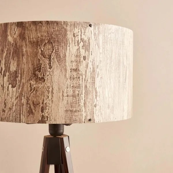 Állólámpa AYD 1xE27/40W/230V barna