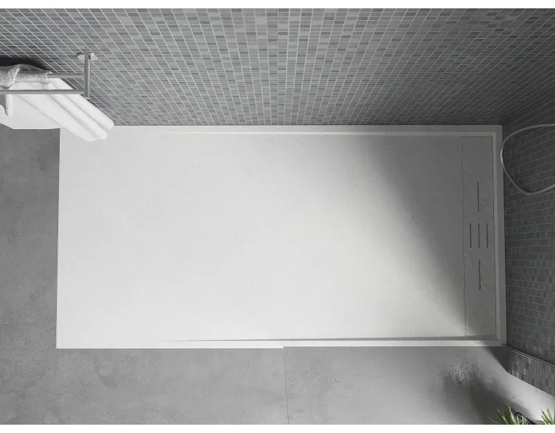 Mexen, Mexen Amon négyzet alakú téglalap alakú SMC 170 x 80 cm, fehér - 4F108017