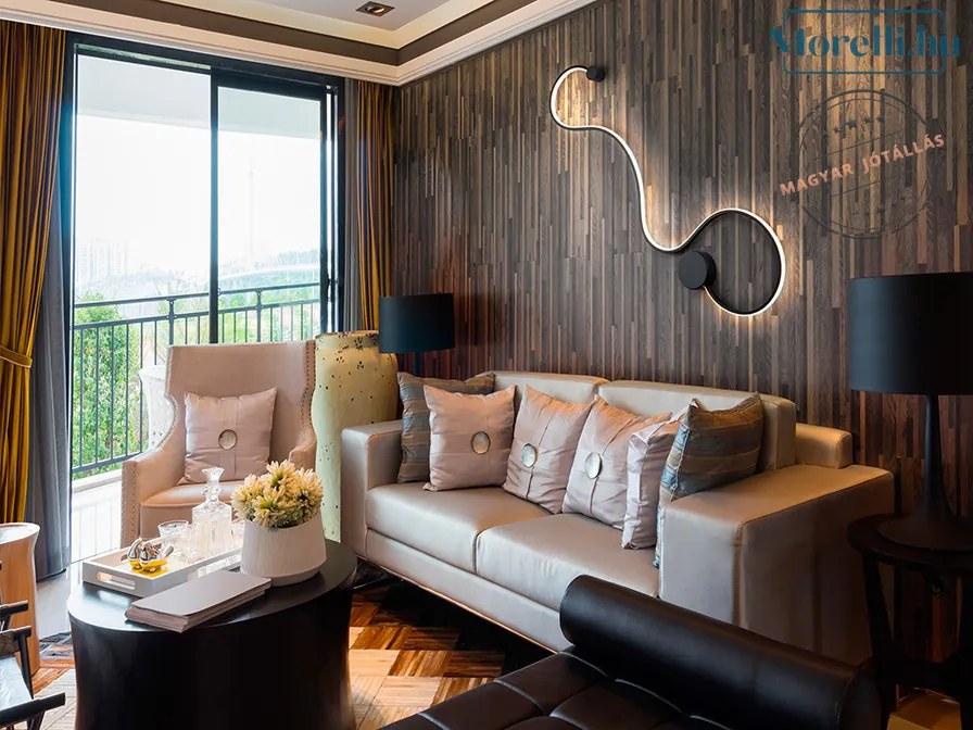 Fali Lámpa Fekete GRAFOS SCHULLER 227018