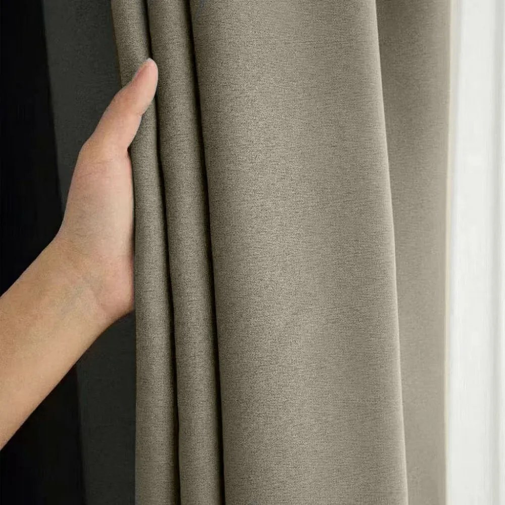 ARÔME HOME Sötétítő függöny homokszínű bézs, 135 x245 cm