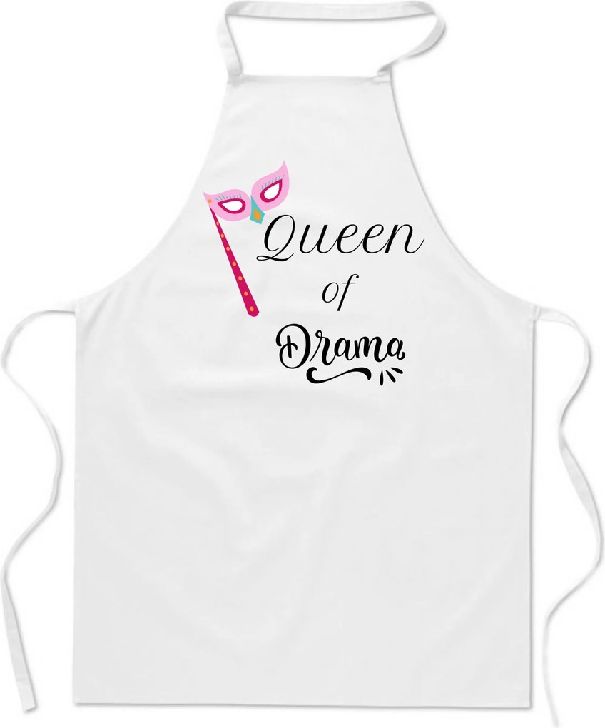 Konyhai kötény Vicces Ajándék Nőnap Születésnap Queen of Drama