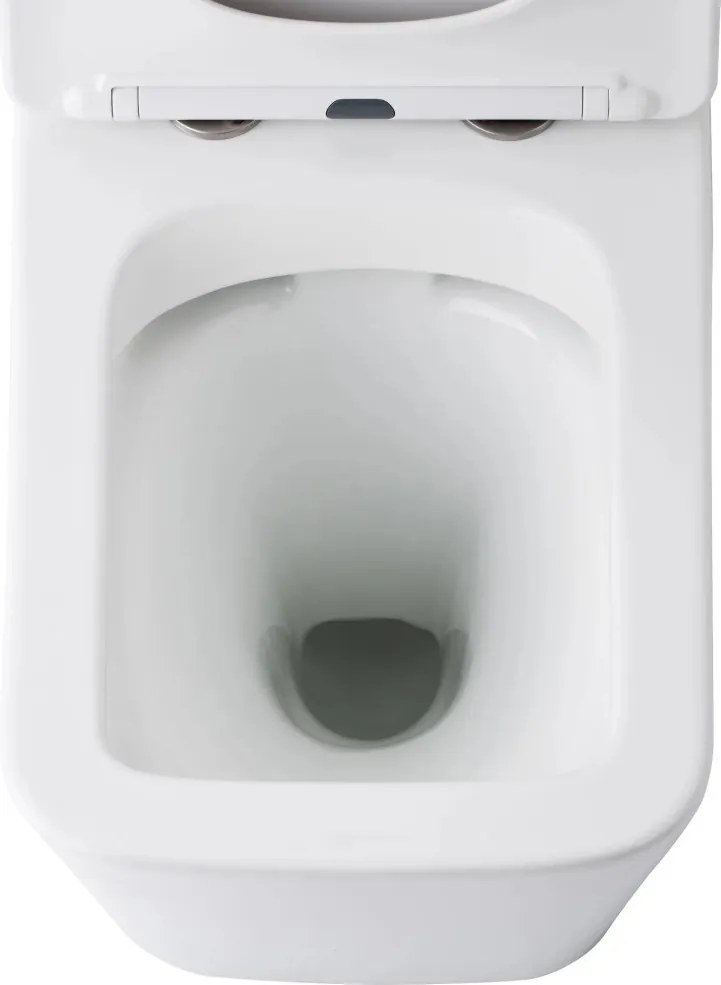 Eros ES QUADRO monoblokk WC - perem nélküli - WC ülőkével komplett