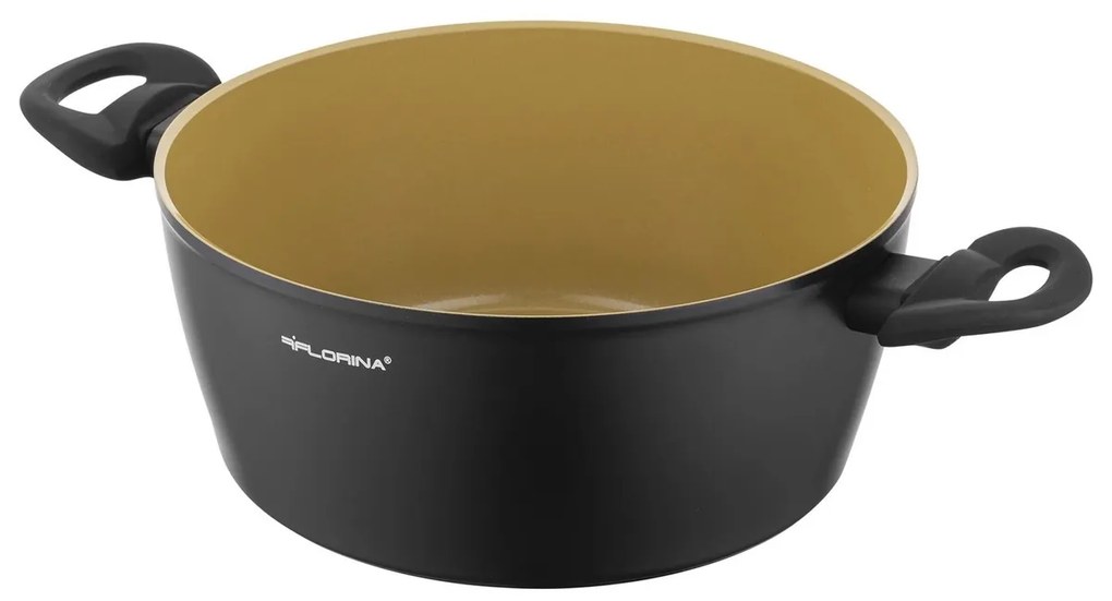 Florina Alumínium pot with lid AmVegan by MateuszGessler, 24 cm, 3,6 l