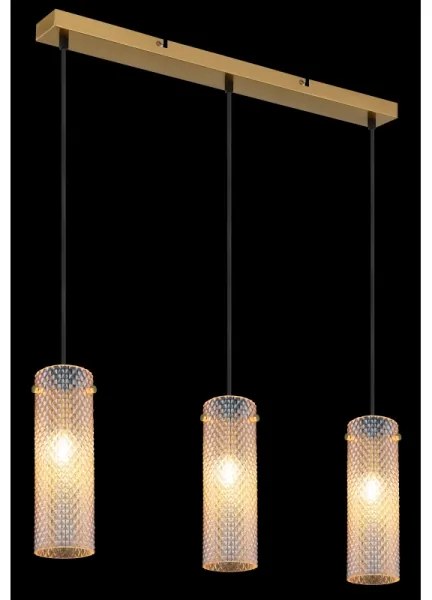 Globo 15775-3H - Csillár zsinóron KAROLO 3xE14/40W/230V