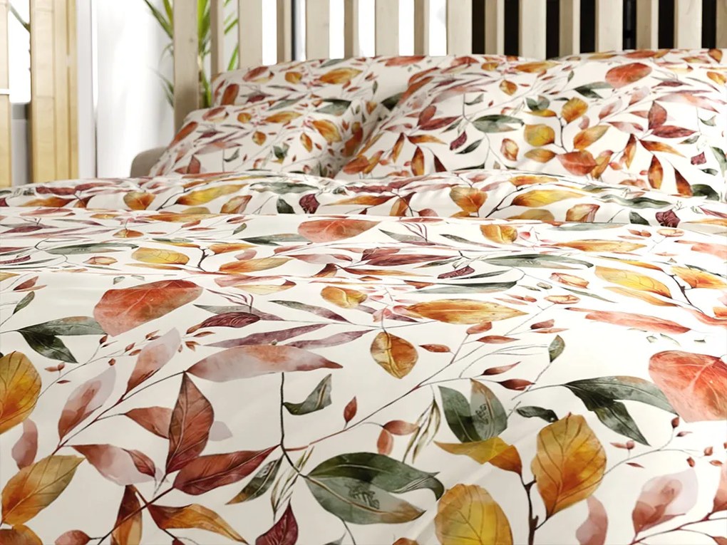 Mikroszálas ágyneműhuzat AUTUMN LEAVES színes Ágyneműhuzat mérete: 70 x 90 cm | 140 x 220 cm