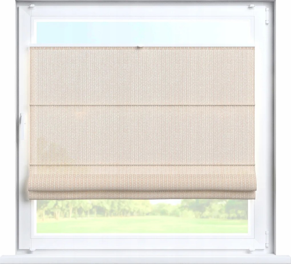 Kész pliszírozott roló római Szicília 100x170cm fehér