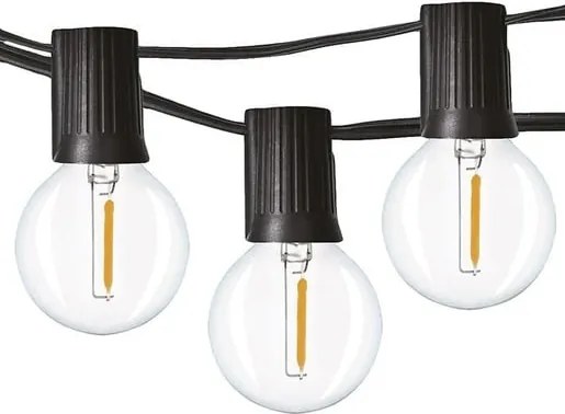LED Fényfüzér Solight fekete WO7942