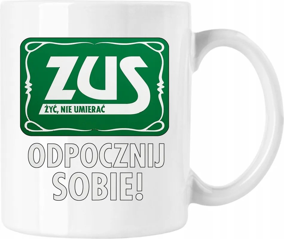 Zus mém bögre vicces 2 fehér 330ml