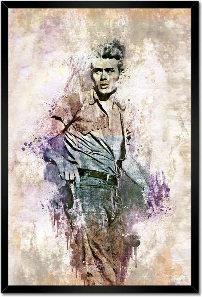 Poszterek keretben 40x60 James Dean Színész Mozi