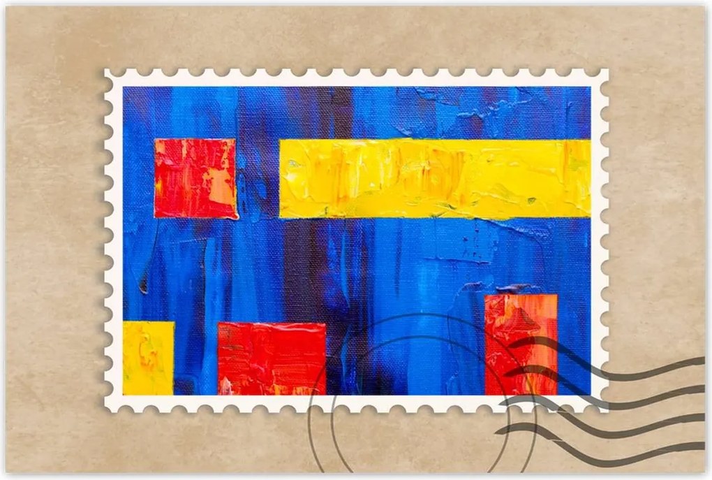 Poszterek 90x60 Absztrakt Mária