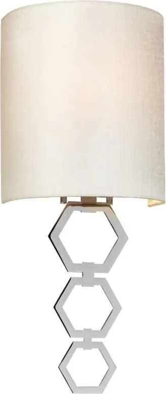 Elstead Lighting Clark CLARK-SMALL-PC Fali lámpa 1x60W/E27