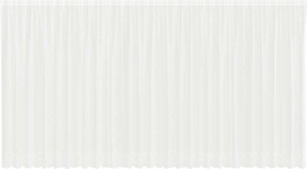 vidaXL Csipkés Függöny függönyökkel Fehér 220 x 750 cm Poliészter