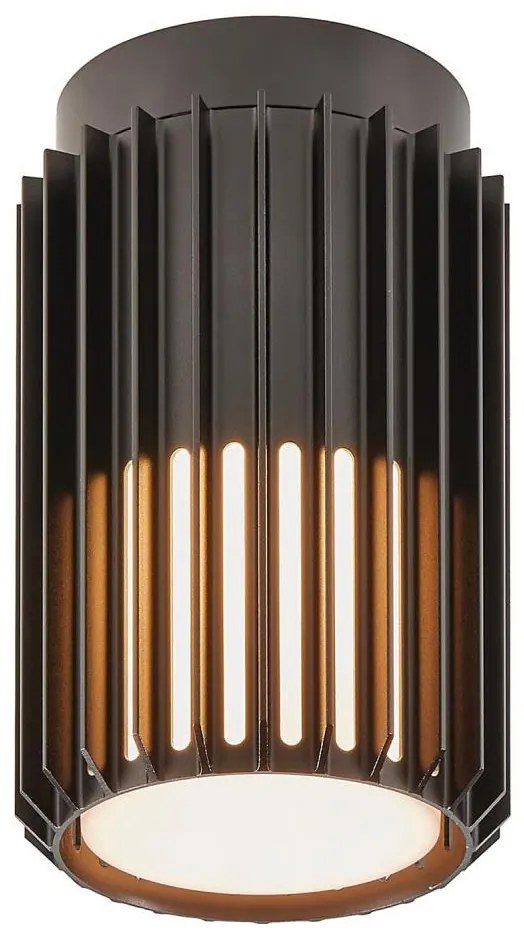Nordlux - Kültéri mennyezeti lámpa ALUDRA 1xE27/15W/230V fekete