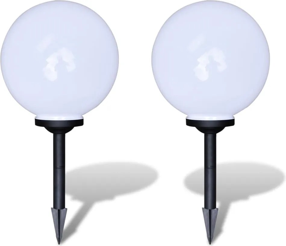 vidaXL 2 db kültéri tüske ösvény LED-es lámpa 30 cm