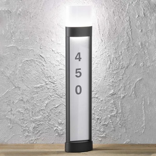 Wofi 12226 - LED Házszám DIEGO LED/10,5W/230V 3000K IP54