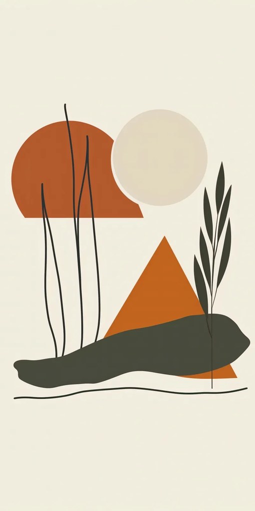 Poszter 50x100cm Bézs tekintet