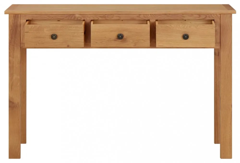 tömör tölgyfa fésülködőasztal 110 x 40 x 75 cm