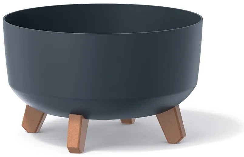 Prosperplast GRACIA LOW kaspó 38 cm antracit